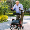 Heavy Duty Standing Upright Rollator Senior Walker